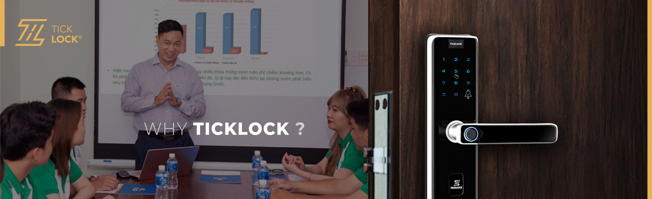 Khóa của điên tử TICKLOCK VIỆT NAM