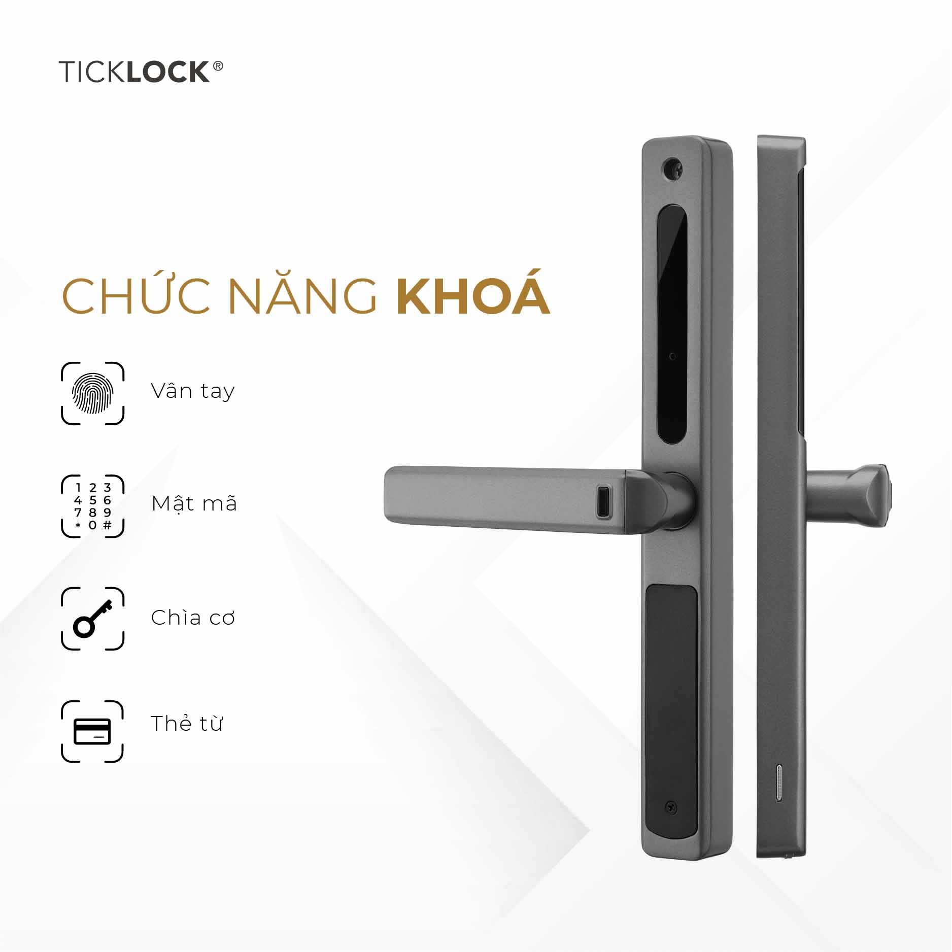Các tính nagw mở khóa hiện đại trên TICKLOCK I939