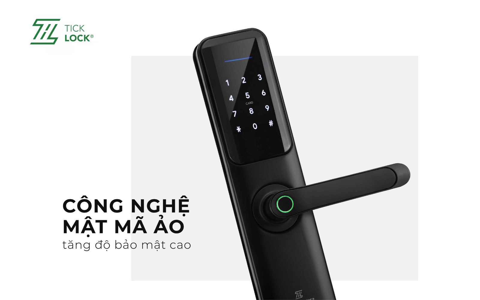 Chọn phương pháp mở khóa bằng mật khẩu
