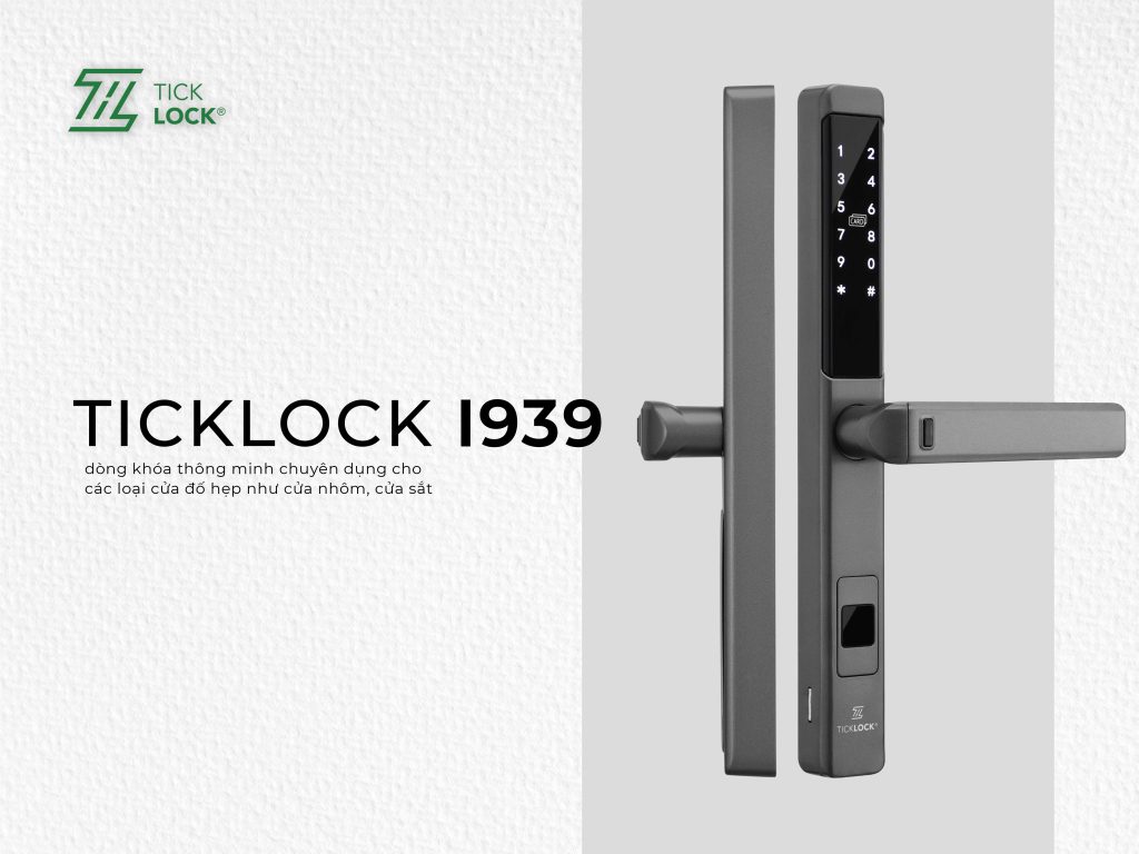Chi tiết khóa cửa thông minh ticklock i939