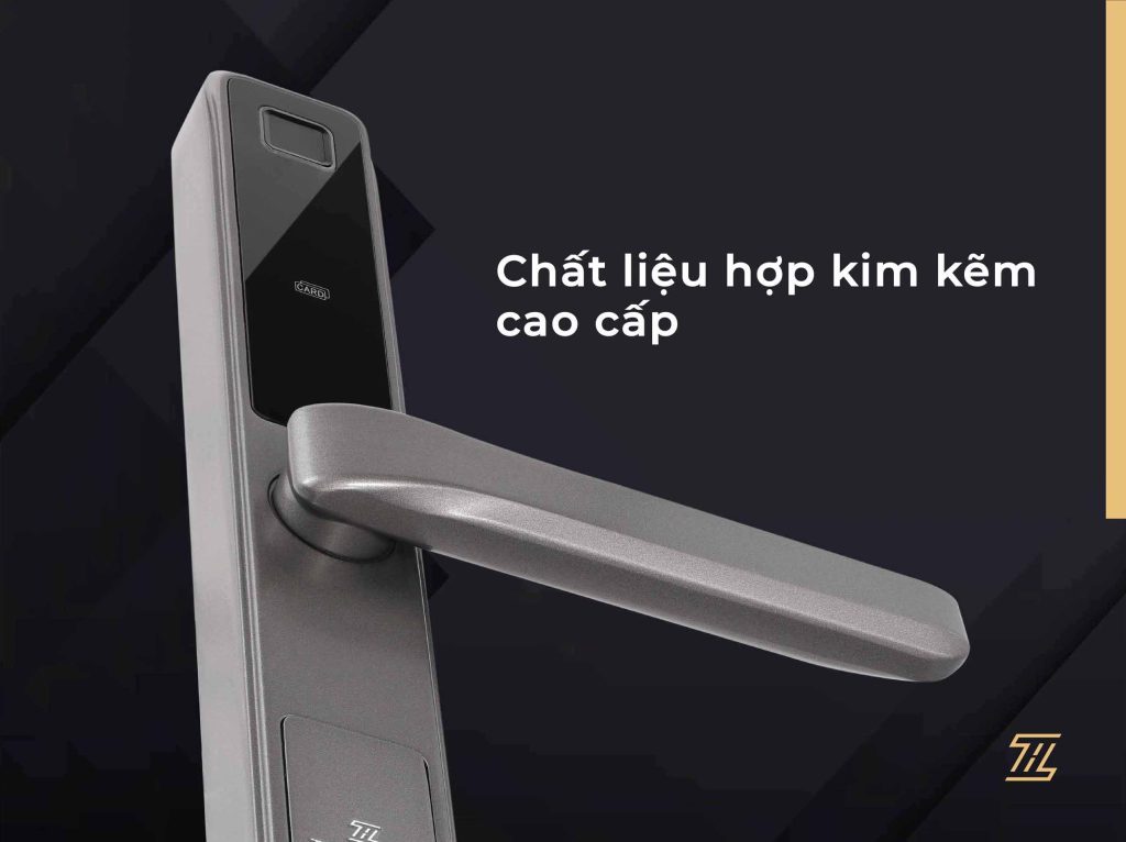 Khóa vân tay cửa nhôm ticklock i725