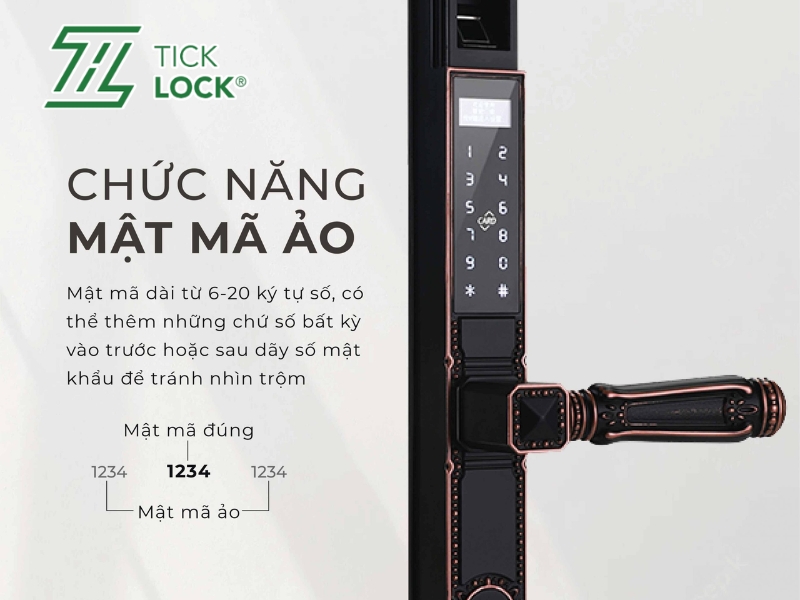 Khóa vân tay TICKLOCK CS63