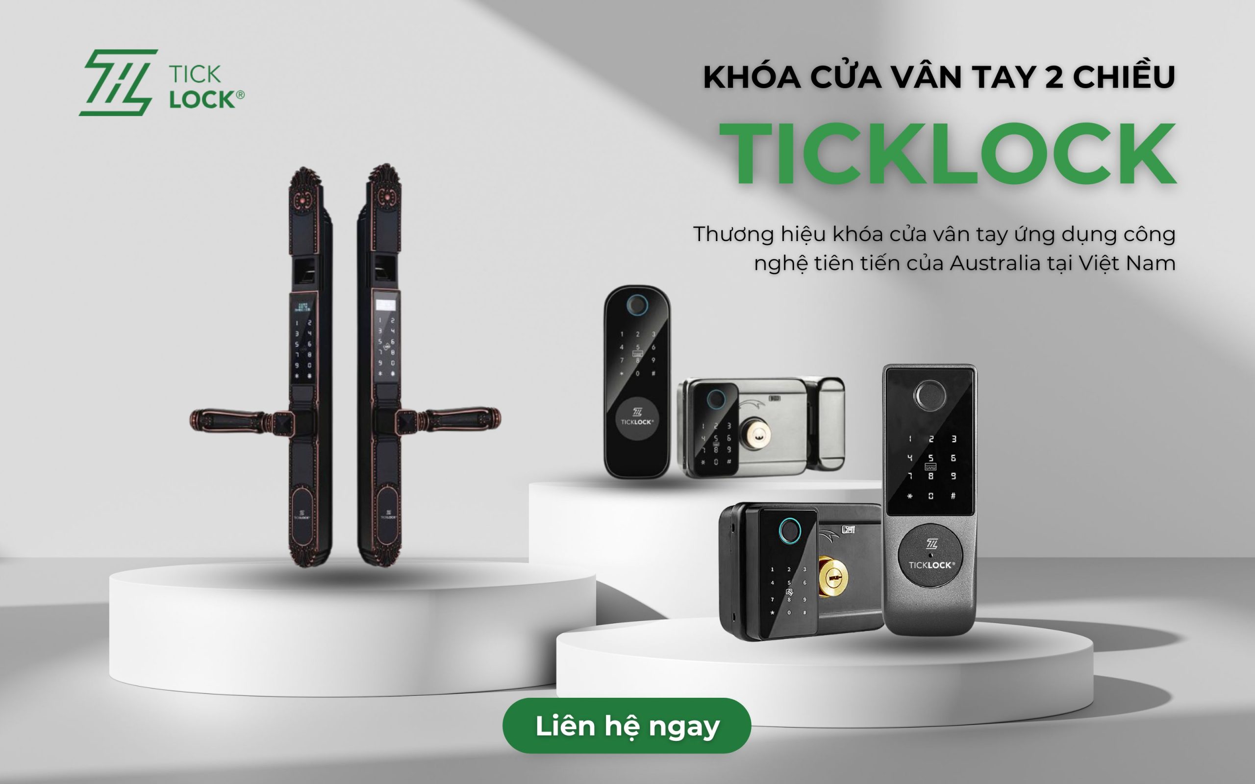 Mua khóa vân tay 2 chiều chính hãng