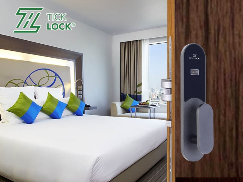 Sở hữu ngay sản phẩm khoá TICKLOCK SK601 cho khách sạn với giá “hời" Khóa TICKLOCK SK601 có giá thành hợp lí