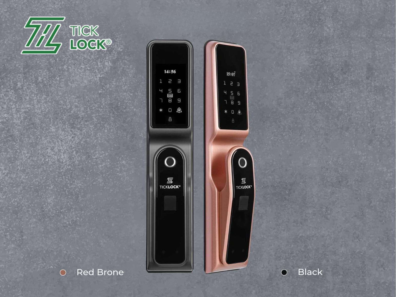 Khóa cửa lùa TICKLOCK A590 thuộc dòng cửa Push & Pull