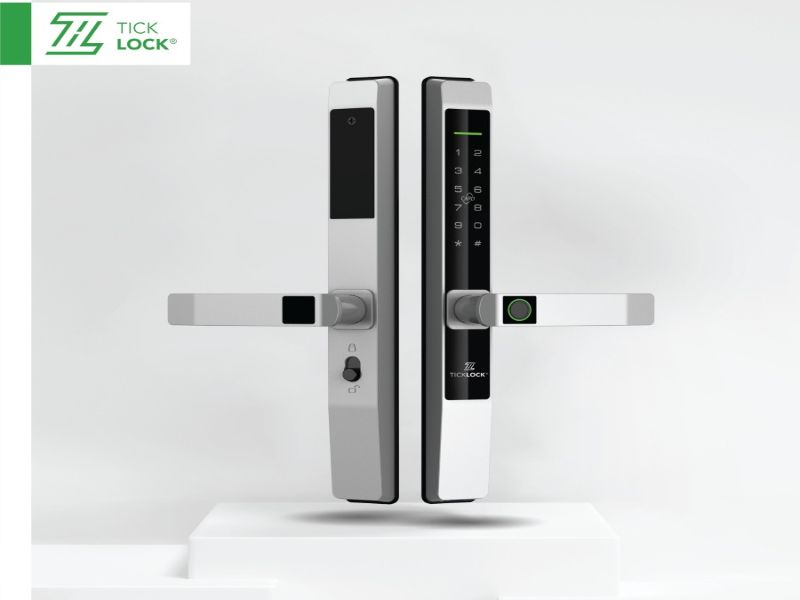 Khóa cửa điện tử cho chung cư TICKLOCK AD108 Black Khóa cửa điện tử cho chung cư TICKLOCK AD108 Black