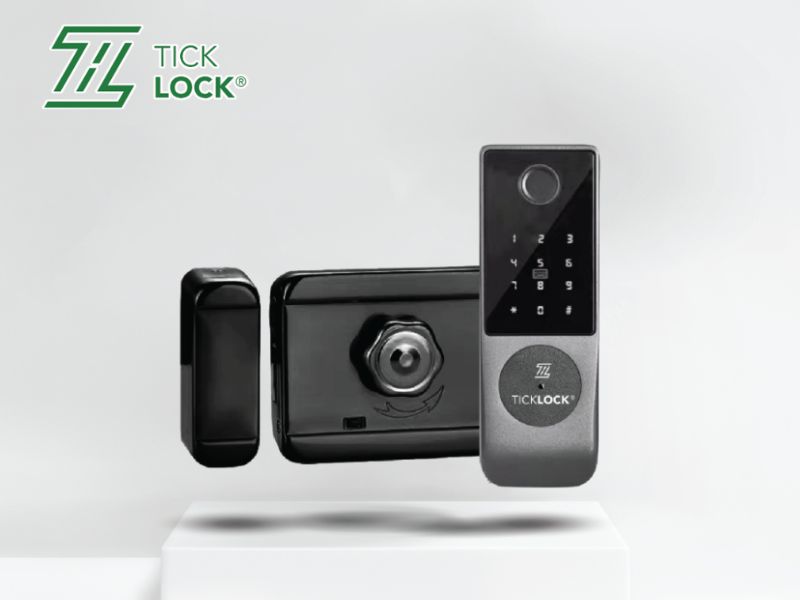 TICKLOCK G390 được làm bằng hợp kim kẽm và SUS 304 không gỉ, an toàn và bền b