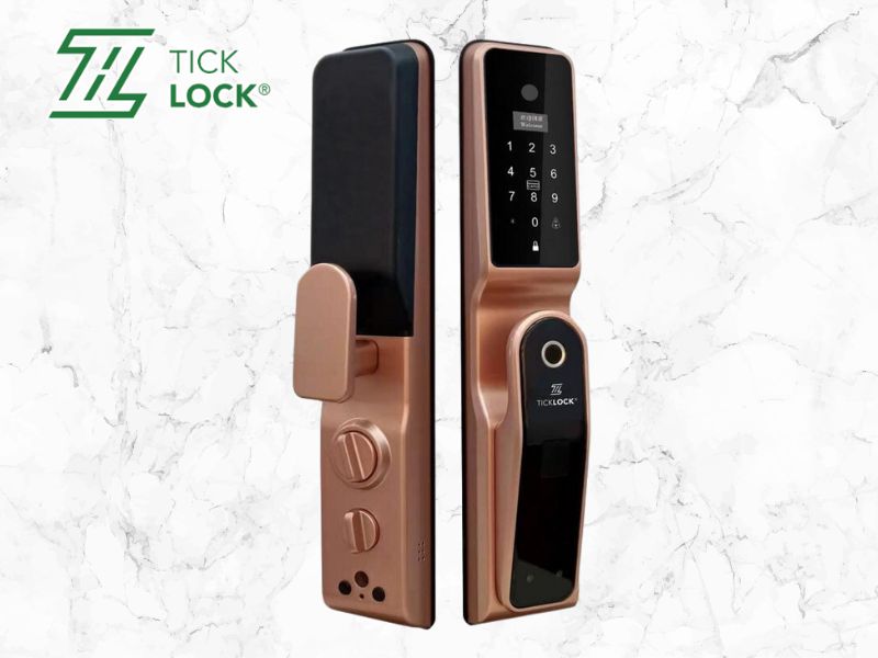TICKLOCK A590 có màu sắc vàng hồng sang trọng cho văn phòng cao cấp