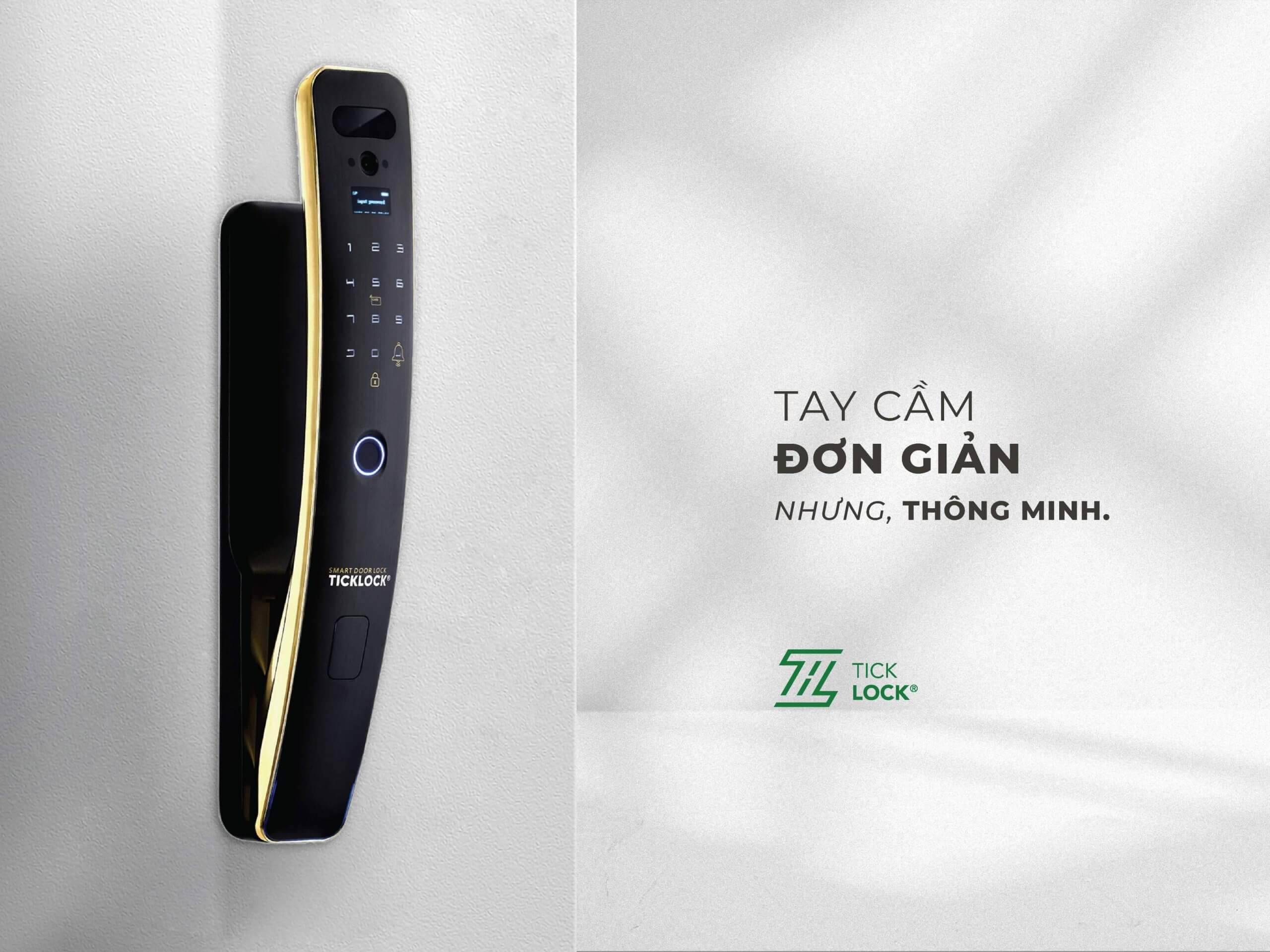 Khóa cửa AF88 có các tính năng an toàn như báo động đột nhập, cảnh báo cháy nổ