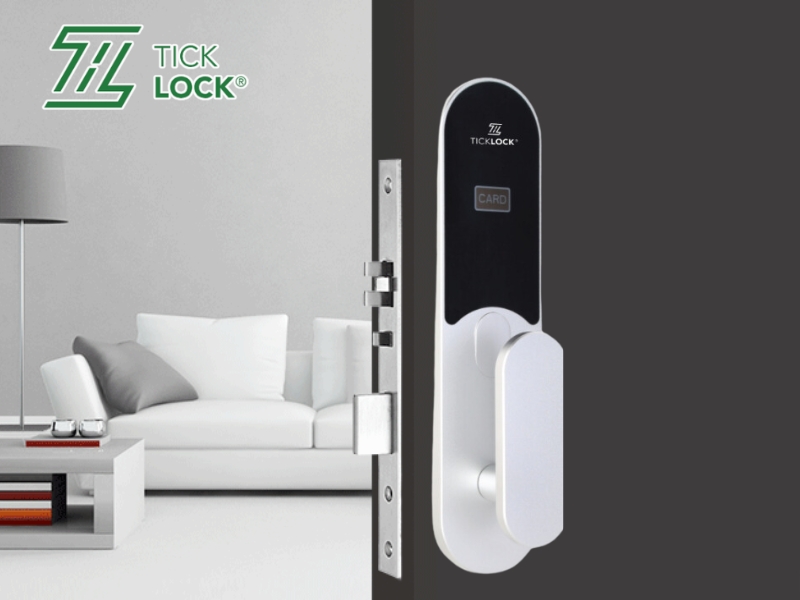 Khóa khách sạn TICKLOCK SK601 phù hợp với nhiều loại cửa