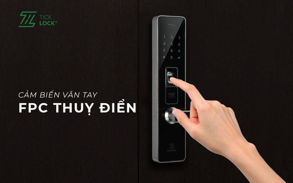 Công nghệ vân tay an toàn trên khóa điện tử