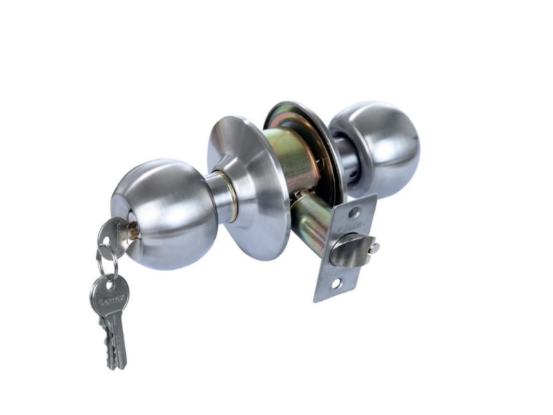 Ổ Khóa tay nắm tròn cho cửa nhôm