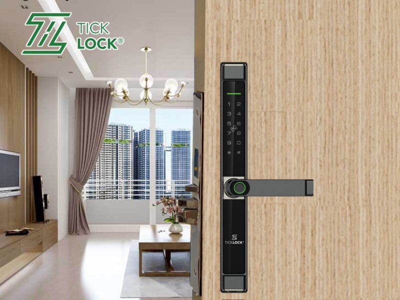 Khóa TICKLOCK AD8801 phù hợp loại cửa nào?