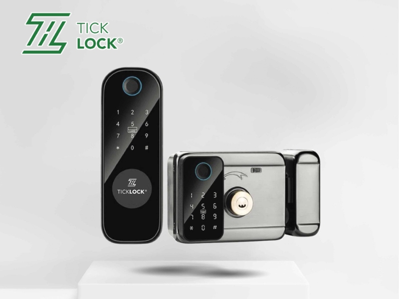 Khóa vân tay cổng sắt TICKLOCK