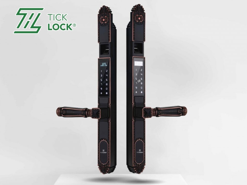 Khóa vân tay cửa cổng chống trộm TICKLOCK CS63