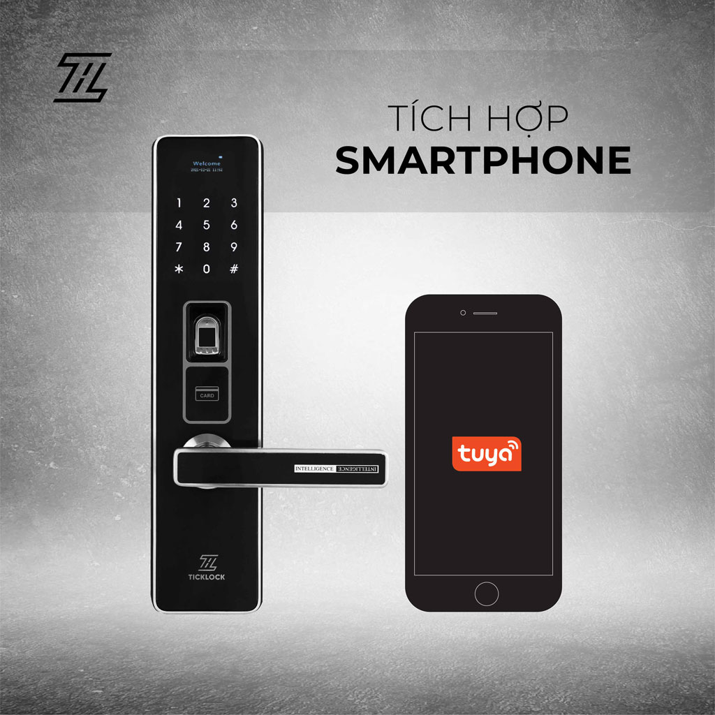 Khóa vân tay ticklock sma07