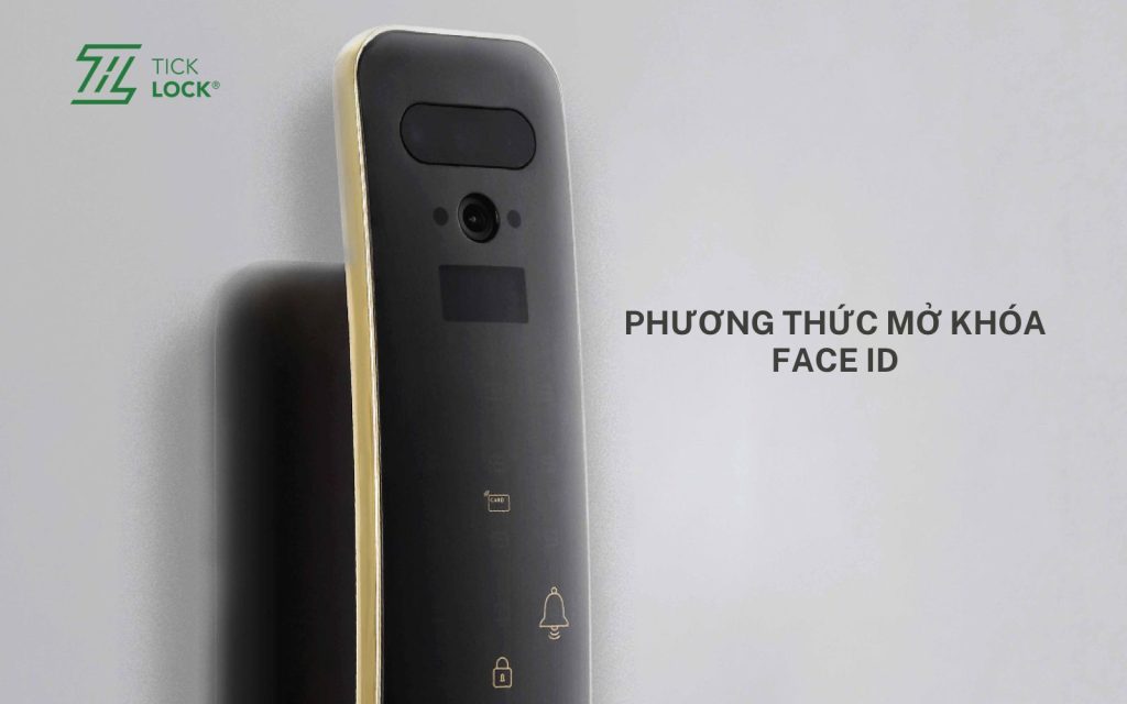 Công nghệ Face ID hiện đại trên khóa TICKLOCK