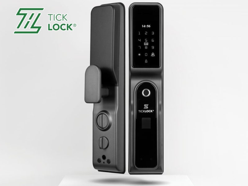 Ổ khóa vân tay thông minh PUSH PULL A590 TICKLOCK