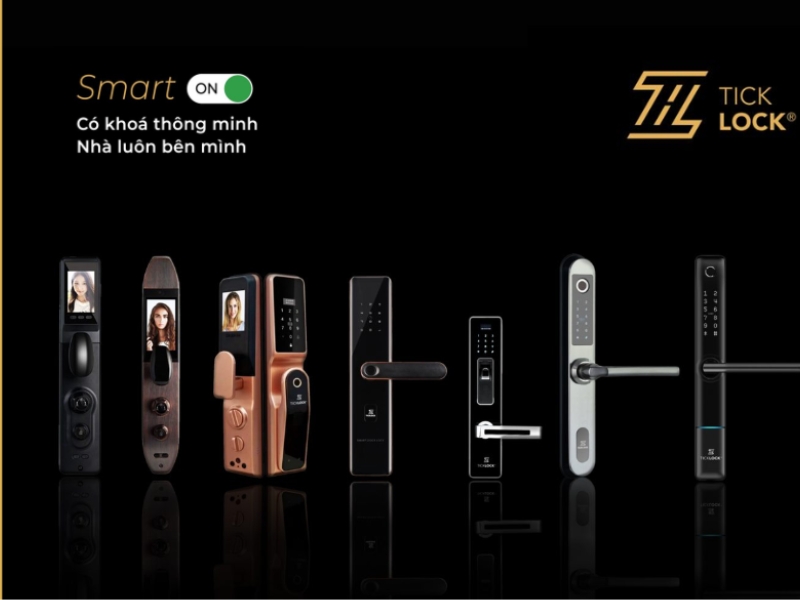 Mua khóa cửa điều khiển từ xa tại TICKLOCK Việt Nam