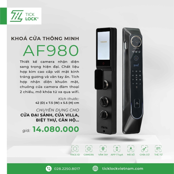 Khóa TICKLOCK AF980