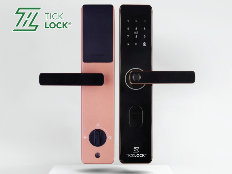 Khóa điện tử cửa gỗ TICKLOCK SL01A