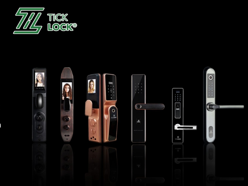 TICKLOCK thương hiệu khóa cửa điện tử uy tín chất lượng
