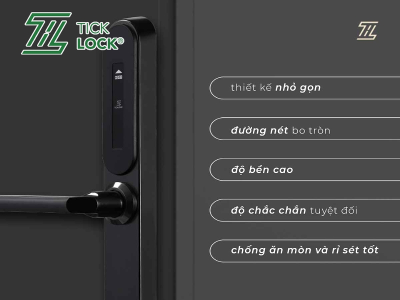 Tiêu chí lựa chọn khóa cửa chống nước mở bằng vân tay