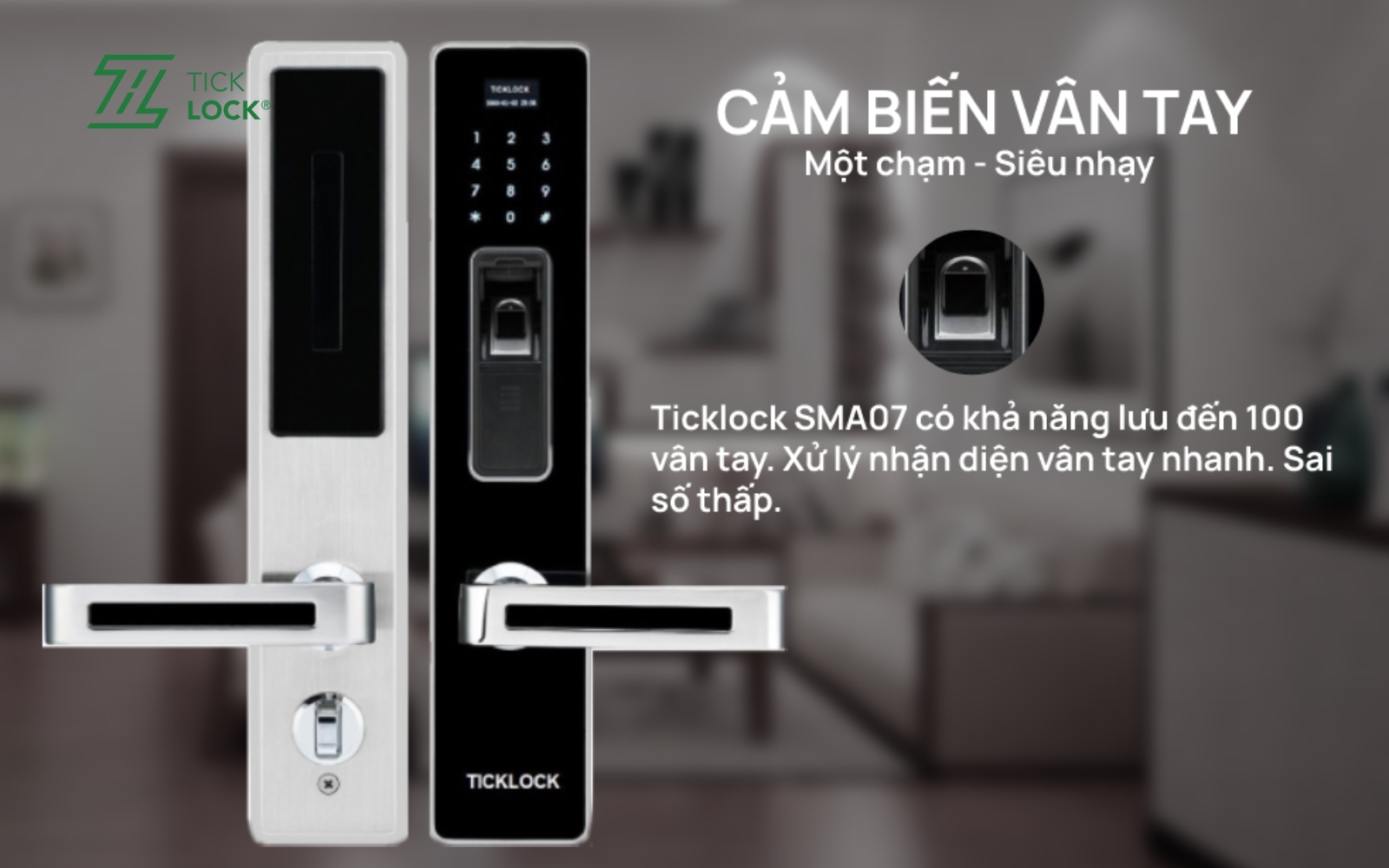 Điều kiện giúp khóa vân tay trở nên phổ biến rộng rãi