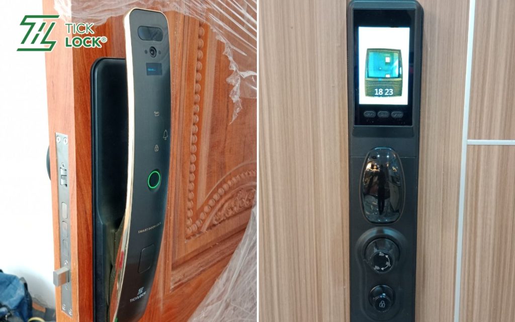 Dự án lắp đặt khóa điện tử thông minh cao cấp AF880 cho cửa gỗ