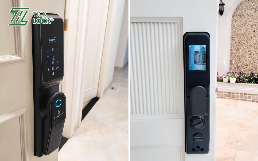 Dự án lắp đặt khóa cửa thông minh cho nhà ở mã khóa TICKLOCK A590
