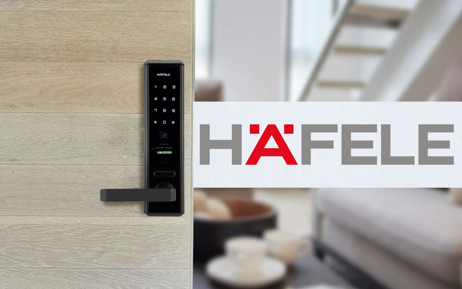 Ổ khóa điện tử Hafele