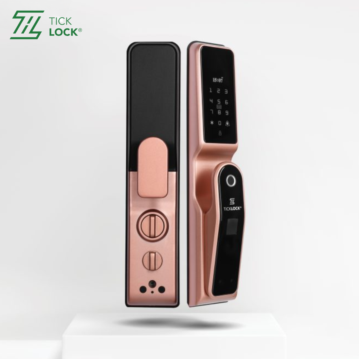 Khóa cửa TICKLOCK PUSH & PULL A590 sang trọng và bảo mật ca