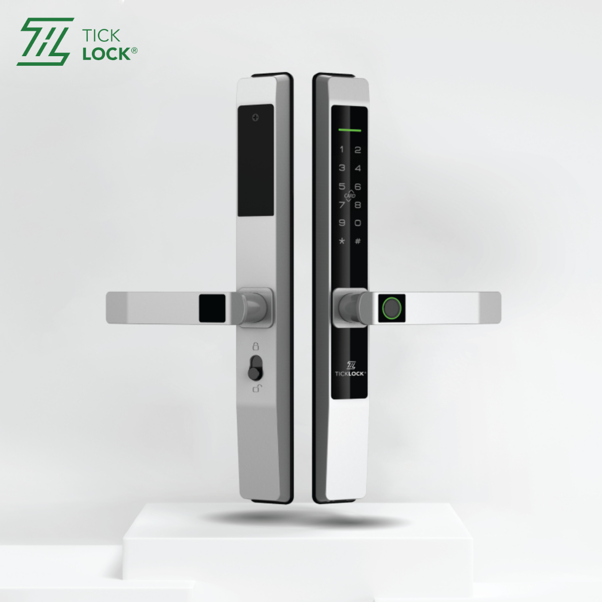Khóa cửa từ thông minh TICKLOCK AD108 kiểu dáng thanh mảnh, nhỏ gọn