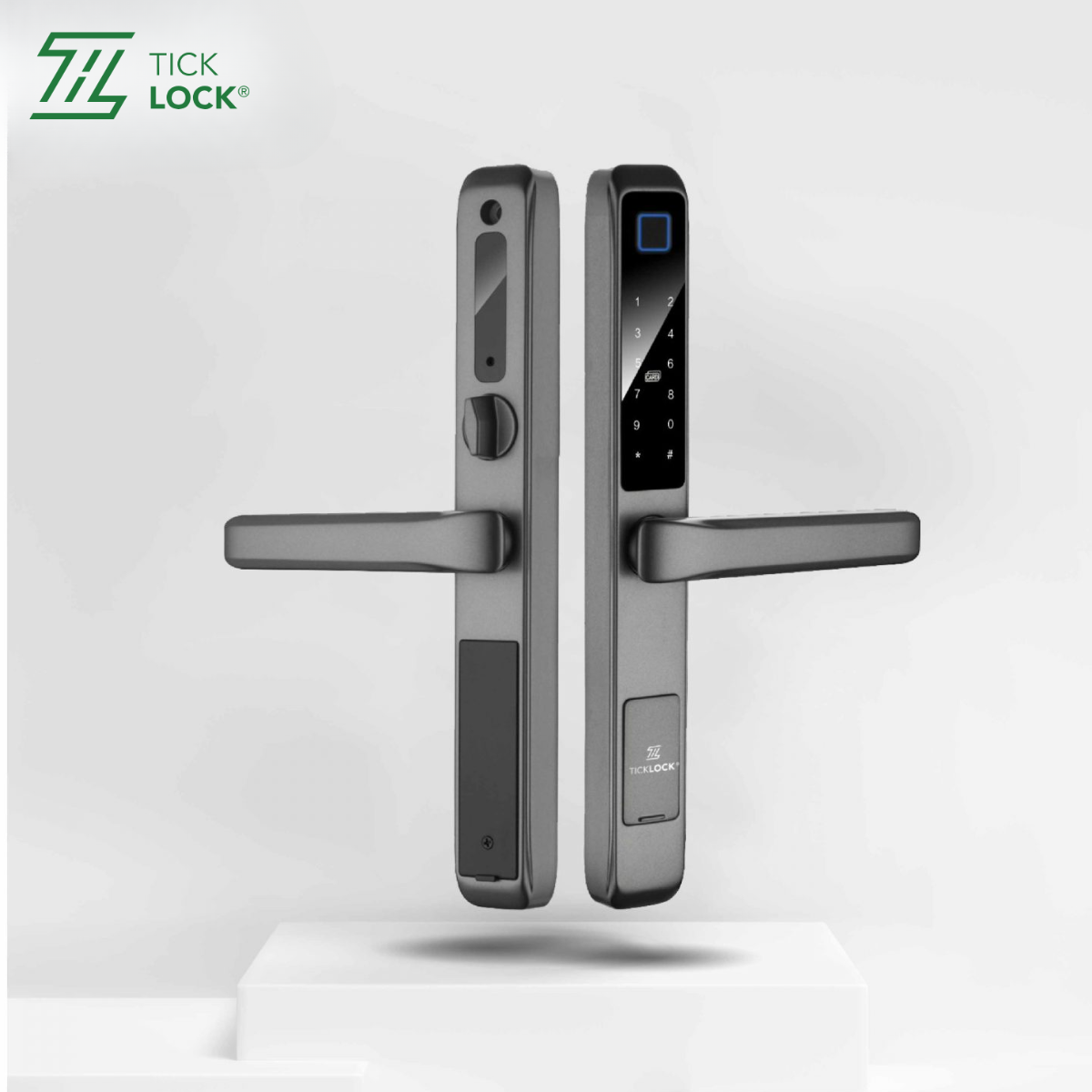 Khóa cửa thông minh TICKLOCK I725 thiết kế tối giản, hỗ trợ điều khiển từ xa