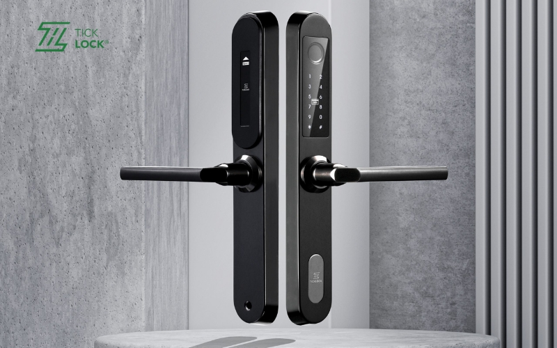 Khóa điện tử cửa nhôm Xingfa TICKLOCK I600S
