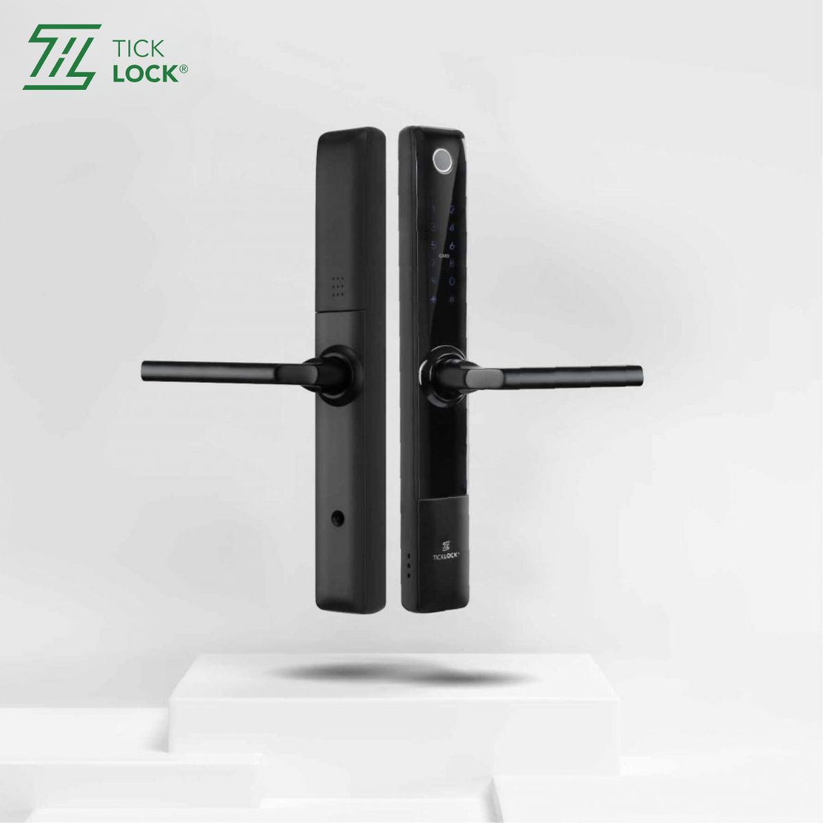 Khóa cửa vân tay cho cửa nhôm TICKLOCK I720 Khóa cửa vân tay cho cửa nhôm TICKLOCK I720
