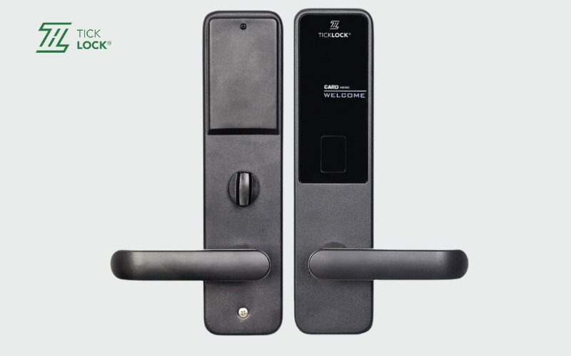 Khóa cửa thông minh lắp cho cửa gỗ TICKLOCK SK600
