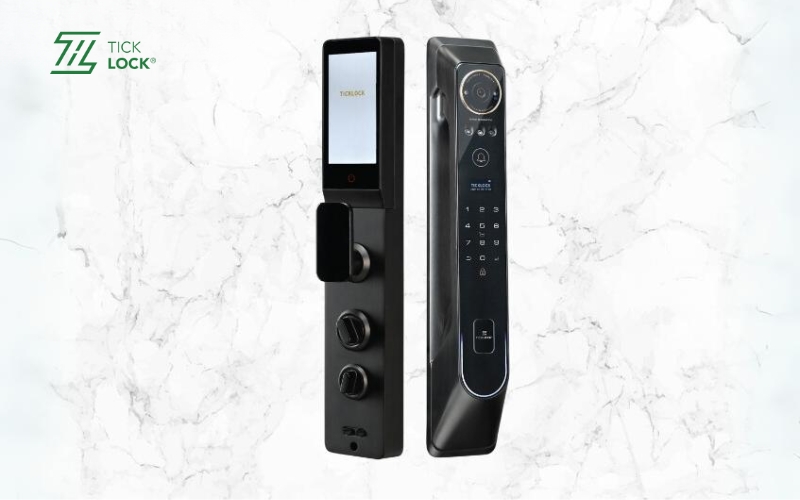Khóa điện tử cửa gỗ cao cấp TICKLOCK AF980