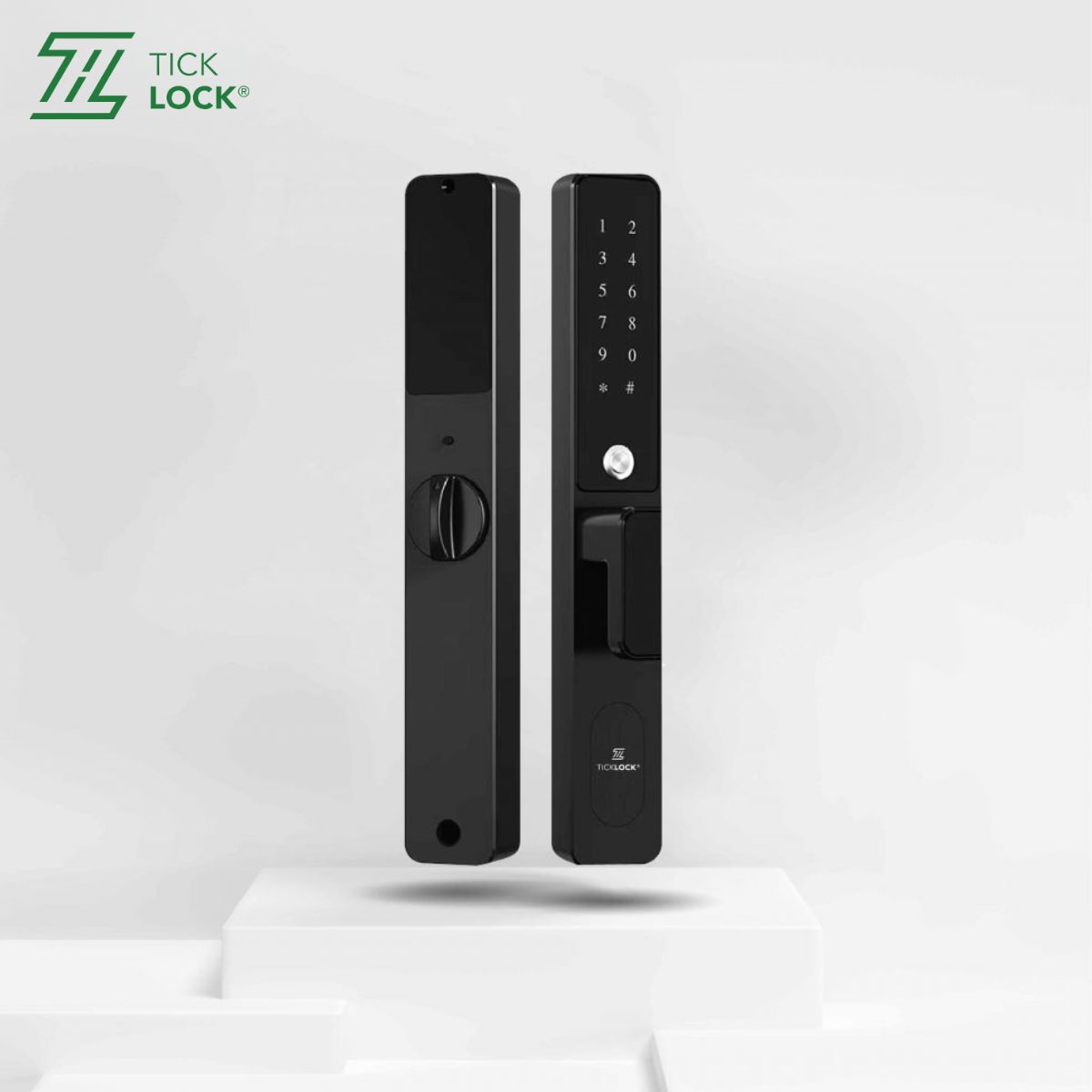 Khoá vân tay cửa nhôm kính TICKLOCK AL799 Khoá vân tay cửa nhôm kính TICKLOCK AL799