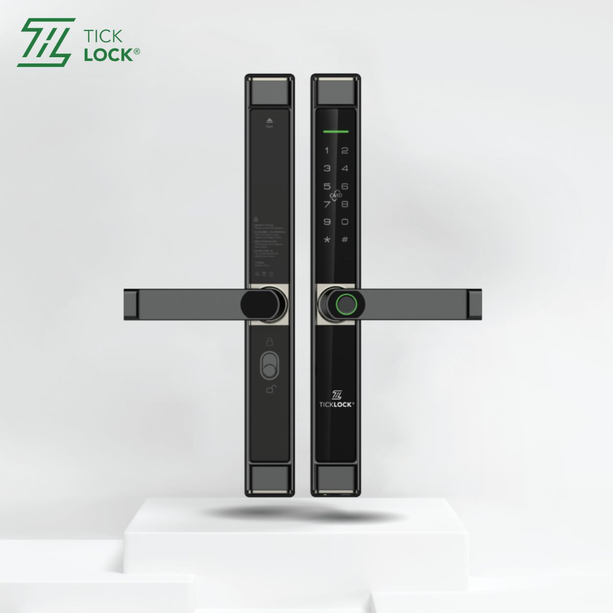 Khóa vân tay cửa nhôm Xingfa TICKLOCK AD8801 Khóa vân tay cửa nhôm Xingfa TICKLOCK AD8801
