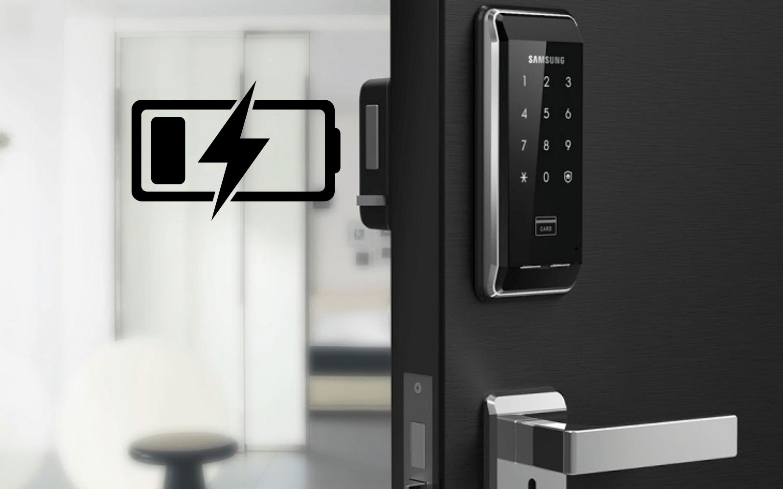Những nguyên nhân khiến khoá cửa bị cạn pin nhanh chóng Nguyên nhân khiến khóa điện tử nhanh hết pin