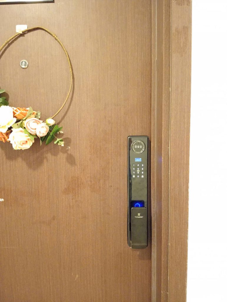 Hình ảnh thực tế khóa thông minh Ticklock AF200
