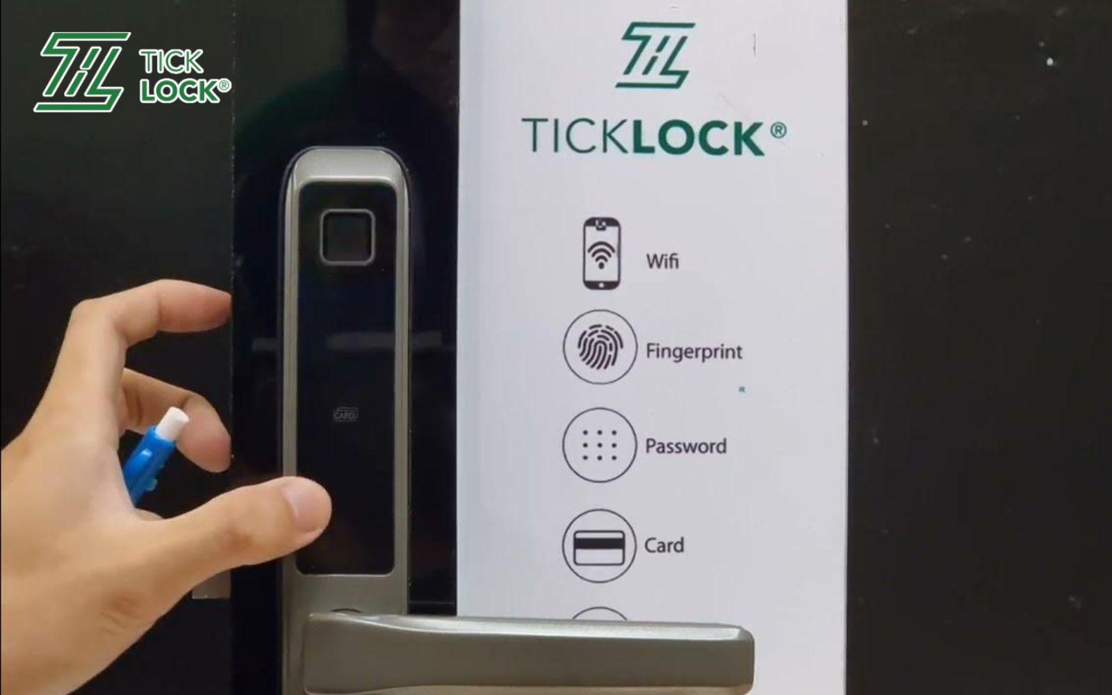 Hướng dẫn cách reset khóa điện tử TICKLOCK để kết nối với app TTLOCK Hướng dẫn reset khóa thông minh TICKLOCK