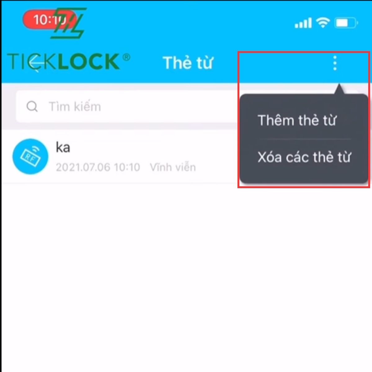 Hướng dẫn sử dụng TTLOCK thêm nhiều thẻ từ mới khác Hướng dẫn sử dụng TTLOCK thêm nhiều thẻ từ mới khác