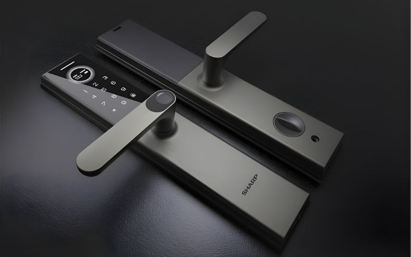 Khóa cửa điện tử cho cửa gỗ Sharp