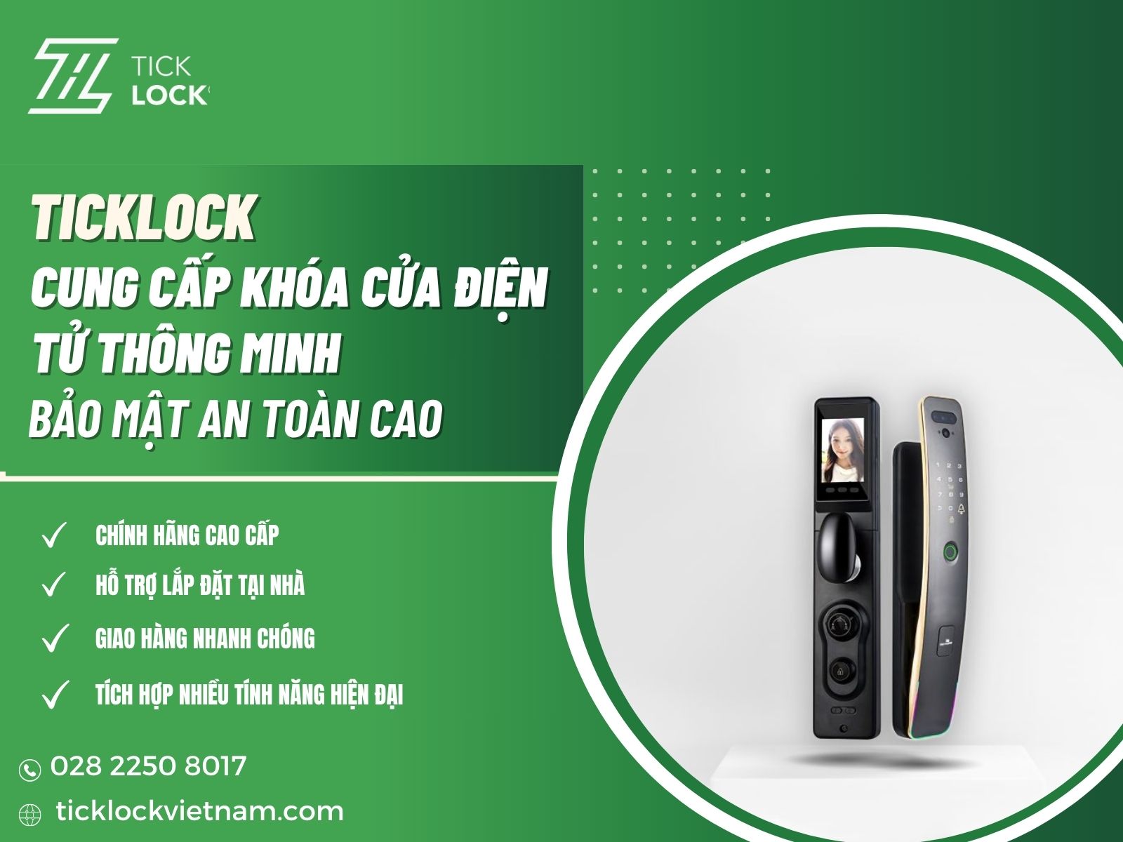 Mua khóa cửa điện tử uy tín tại TICKLOCK Mua khóa cửa điện tử uy tín tại TICKLOCK