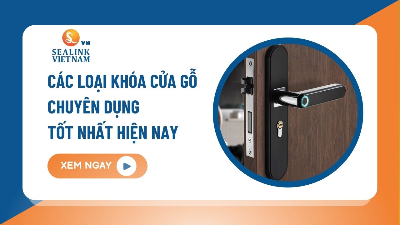 Tổng hợp các loại khóa cửa gỗ bền, đẹp nhất