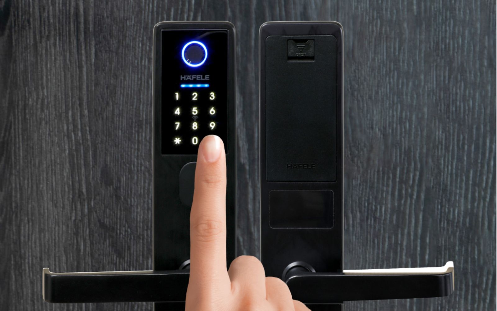 Vân tay không nhận diện là một trong những lỗi khóa Hafele thường gặp Lỗi khóa Hafele không nhận dấu vân tay khi mở cửa