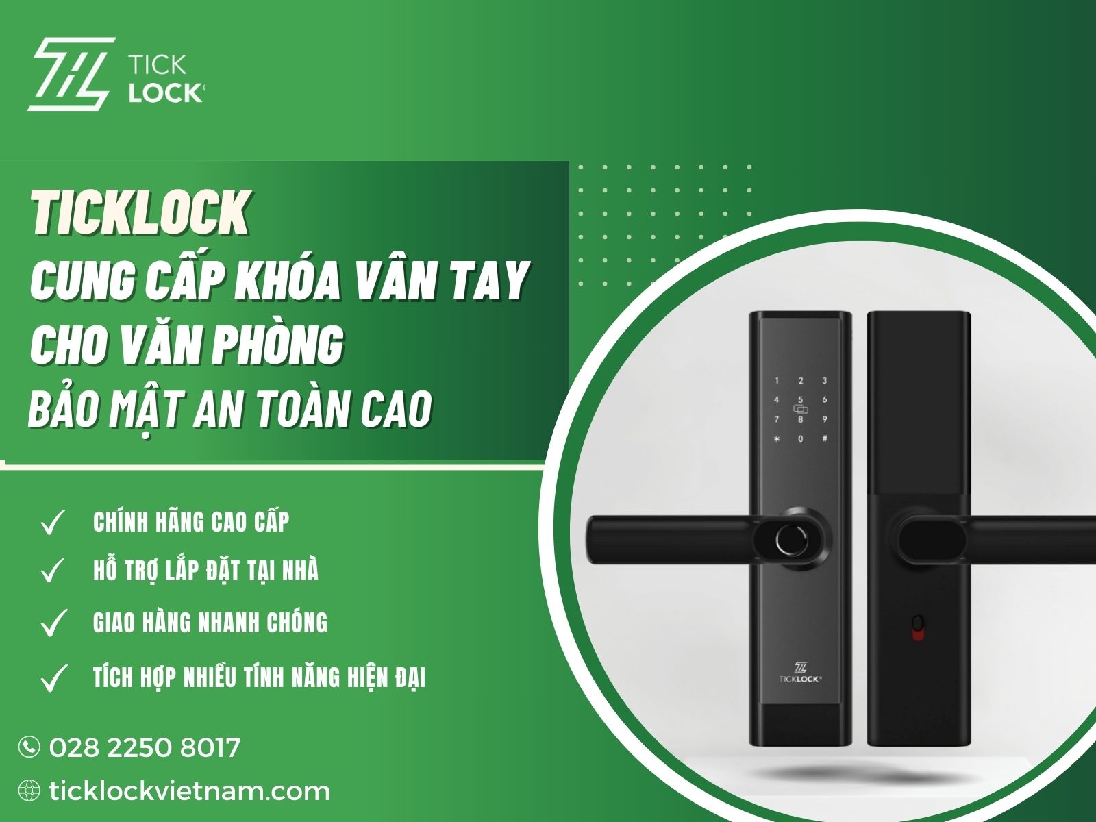 Mua khóa vân tay văn phòng tại TICKOCK Mua khóa vân tay văn phòng tại TICKOCK