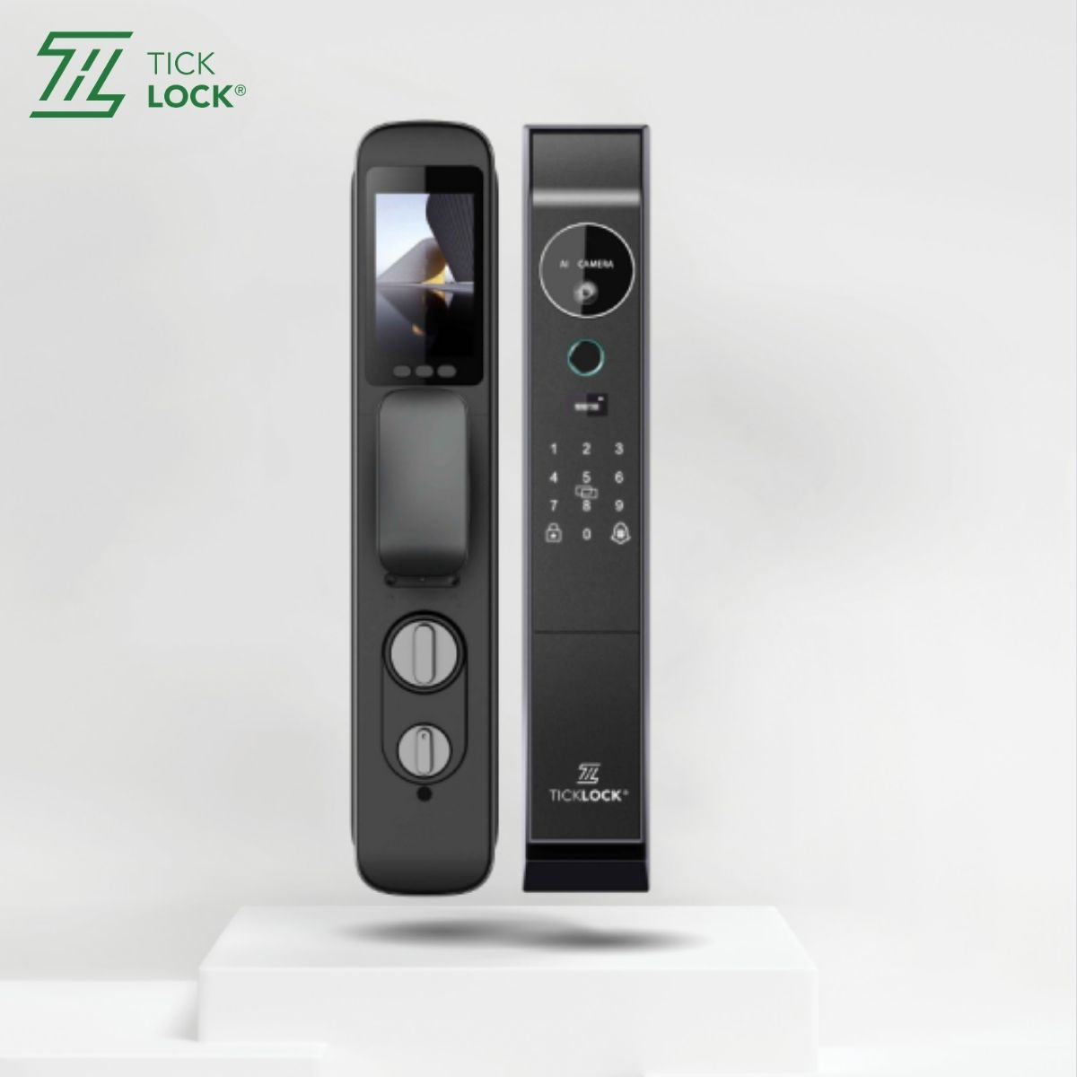Khóa cửa điện tử TICKLOCK AF810 tích hợp chuông hình